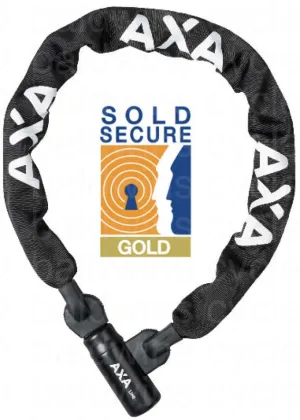 AXA Linq 100/9.5 Key Chain Lock with Bracket (GOLD Sold Secure)