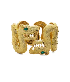 Aztec Cuff, Emerald