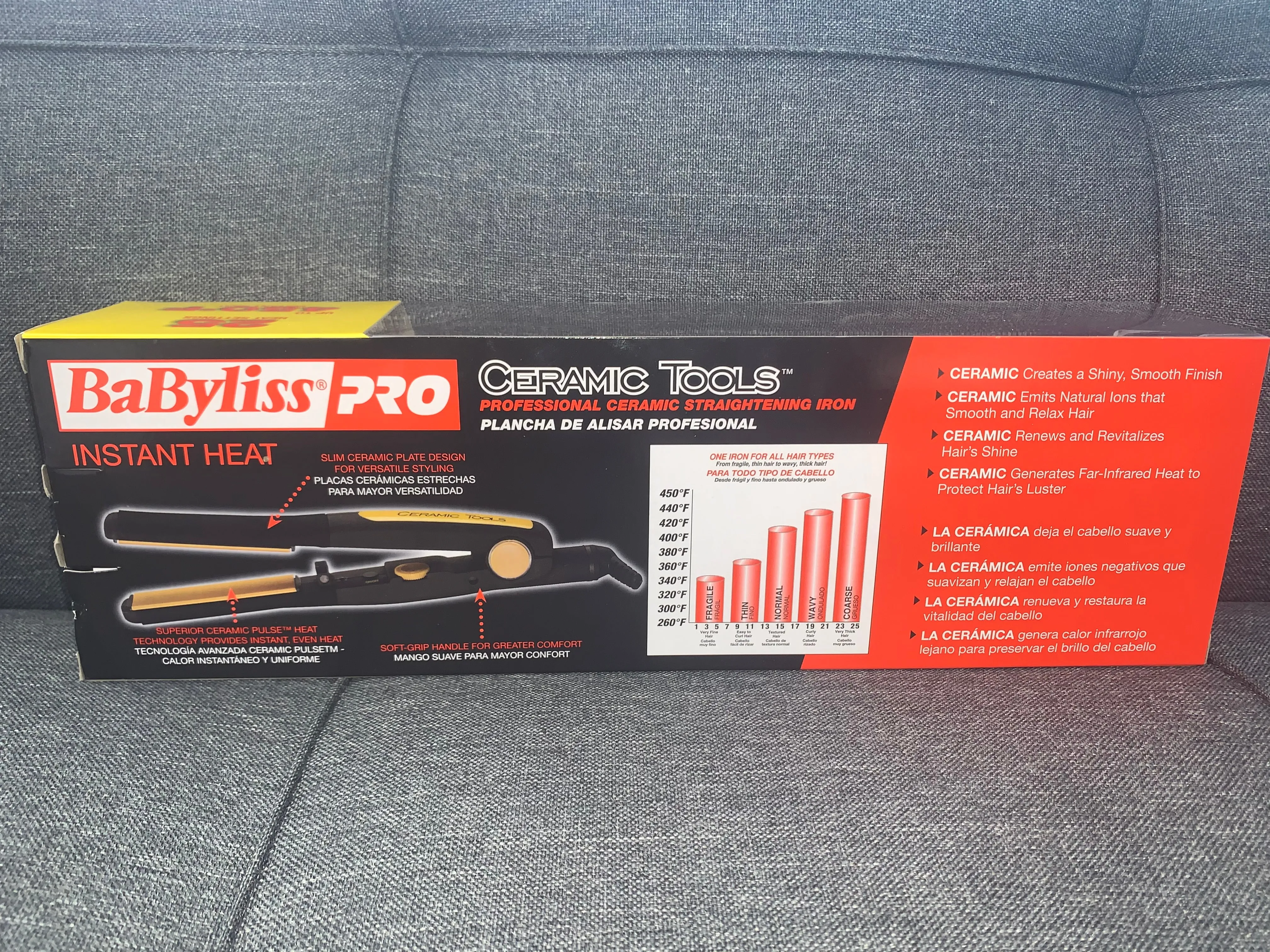 BaByliss PRO Professional Straightening Iron