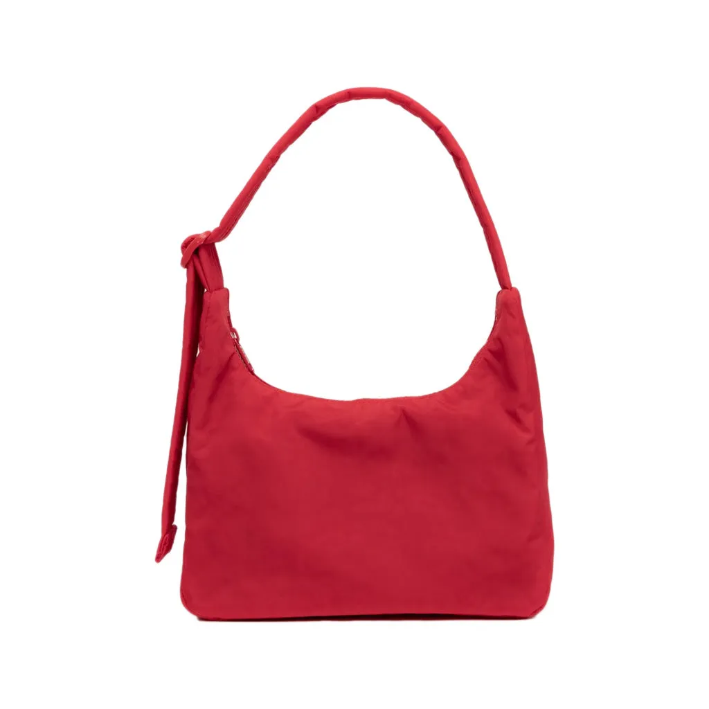 Baggu Mini Nylon Shoulder Bag, Candy Apple Red