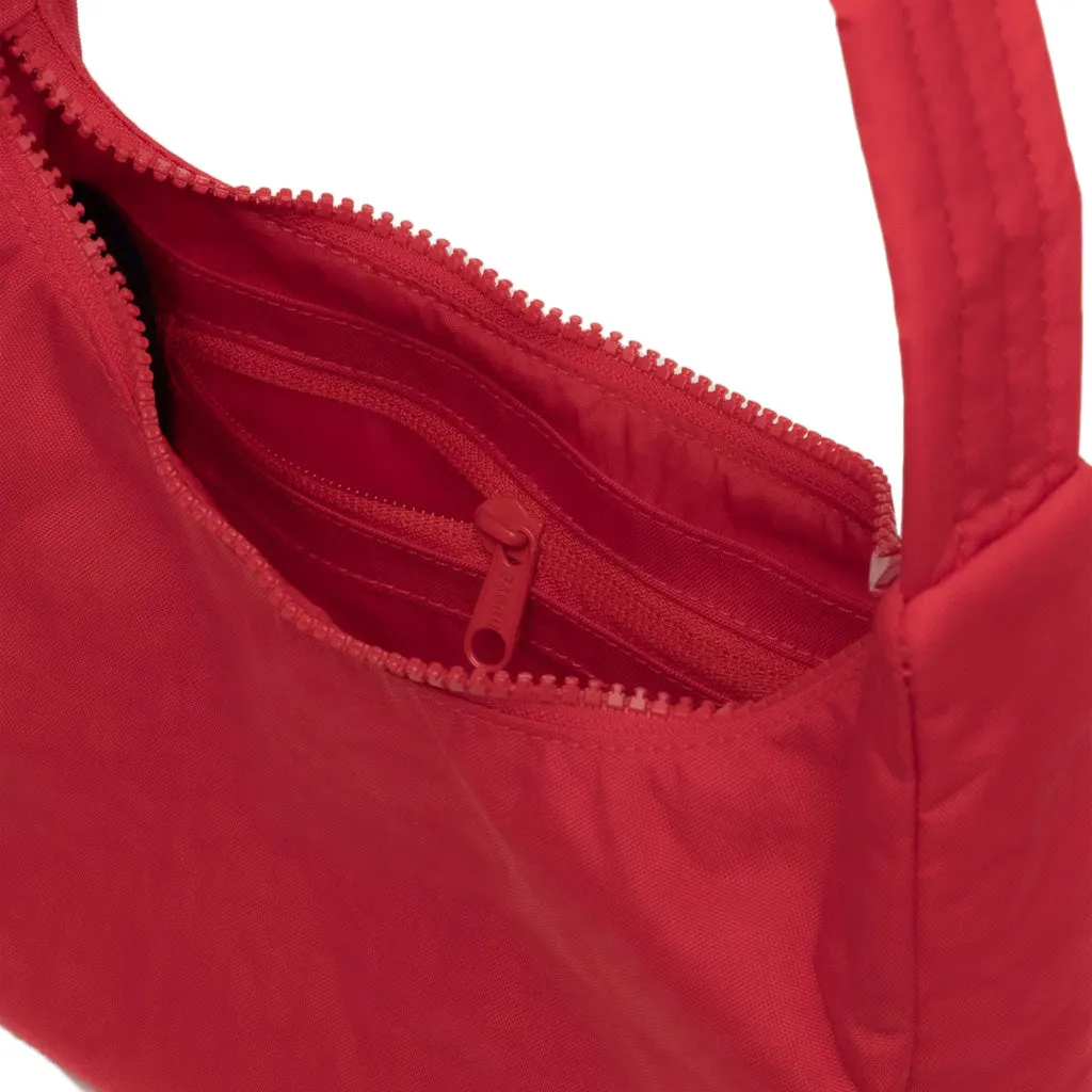 Baggu Mini Nylon Shoulder Bag, Candy Apple Red