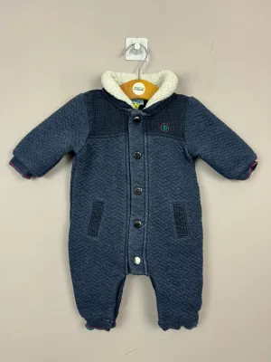 Baker Quilted Romper 3-6m