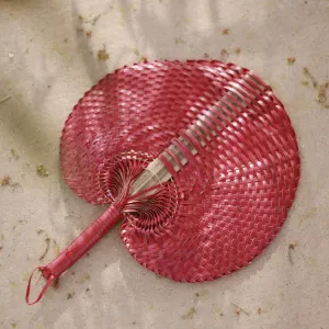 Balinese Woven Hand Fan "Mera"