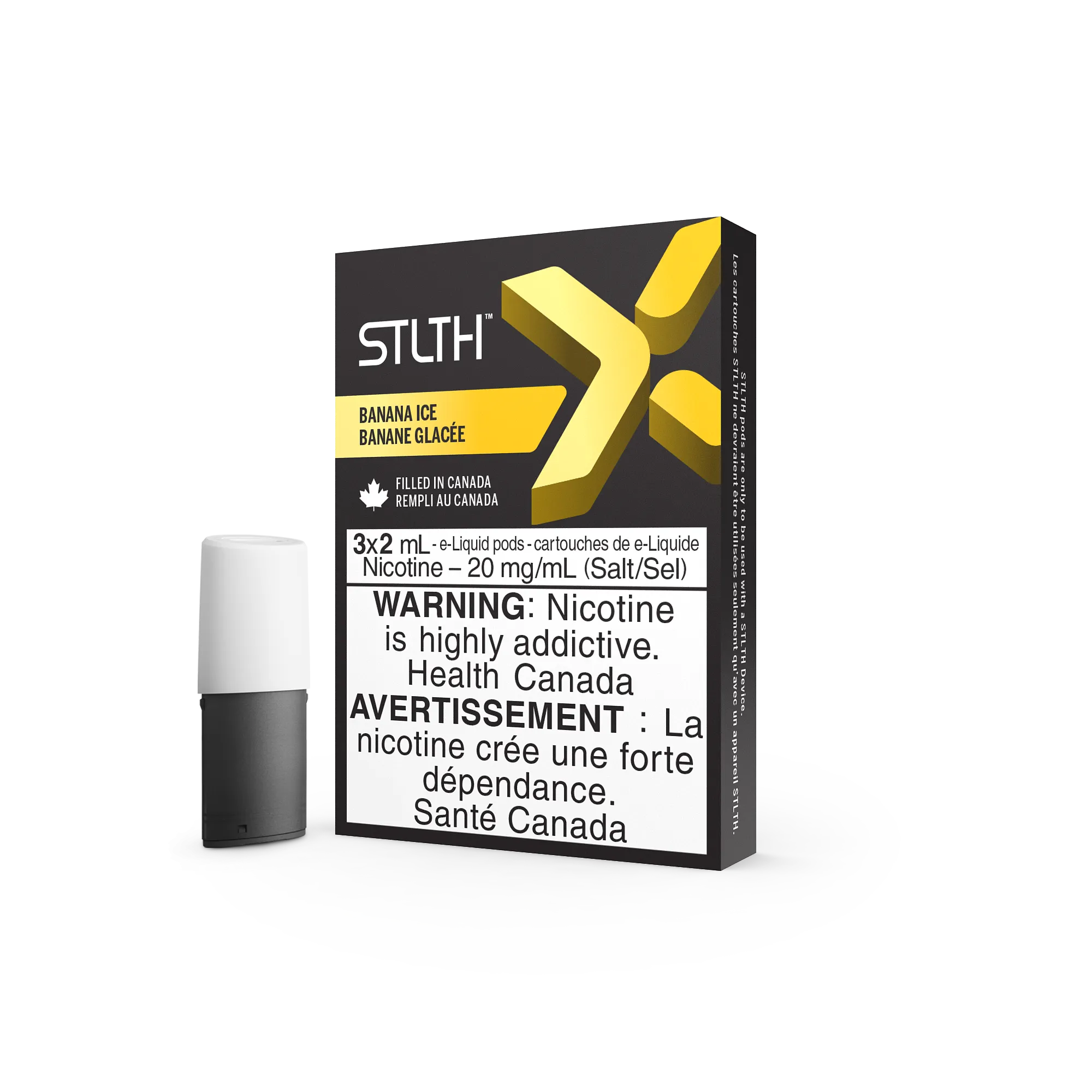 Banana Ice STLTH X Pods