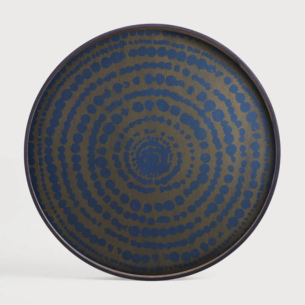 beads wooden tray
