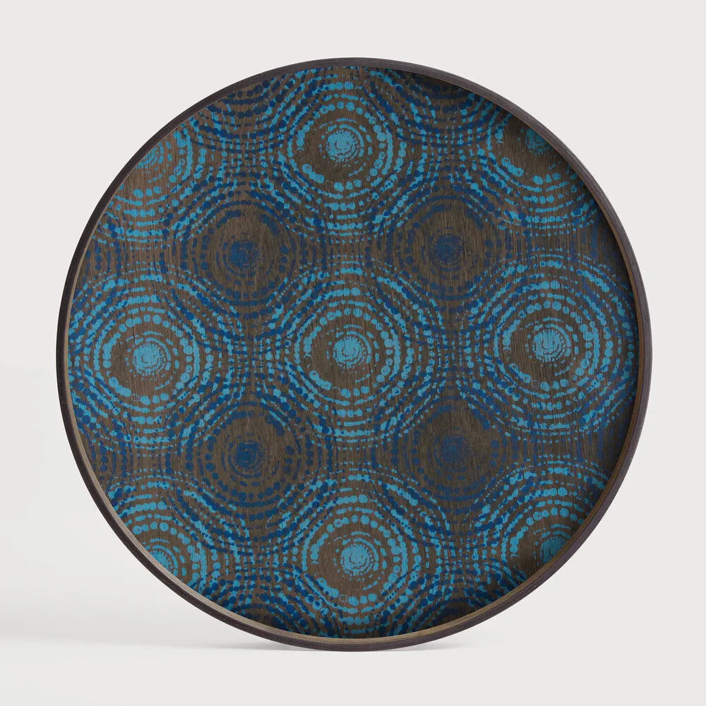 beads wooden tray