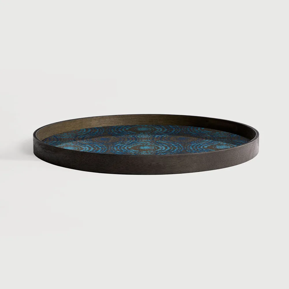 beads wooden tray