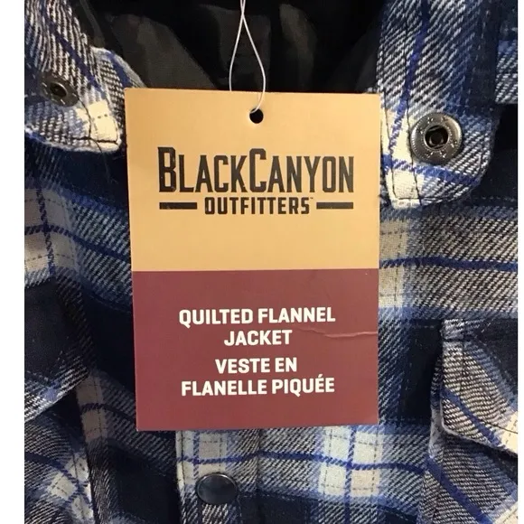 Black Canyon Outfitters Quilted Flannel Jacket
