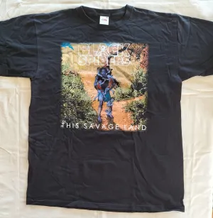 BLACK SPIDERS - This Savage Land T-SHIRT LARGE