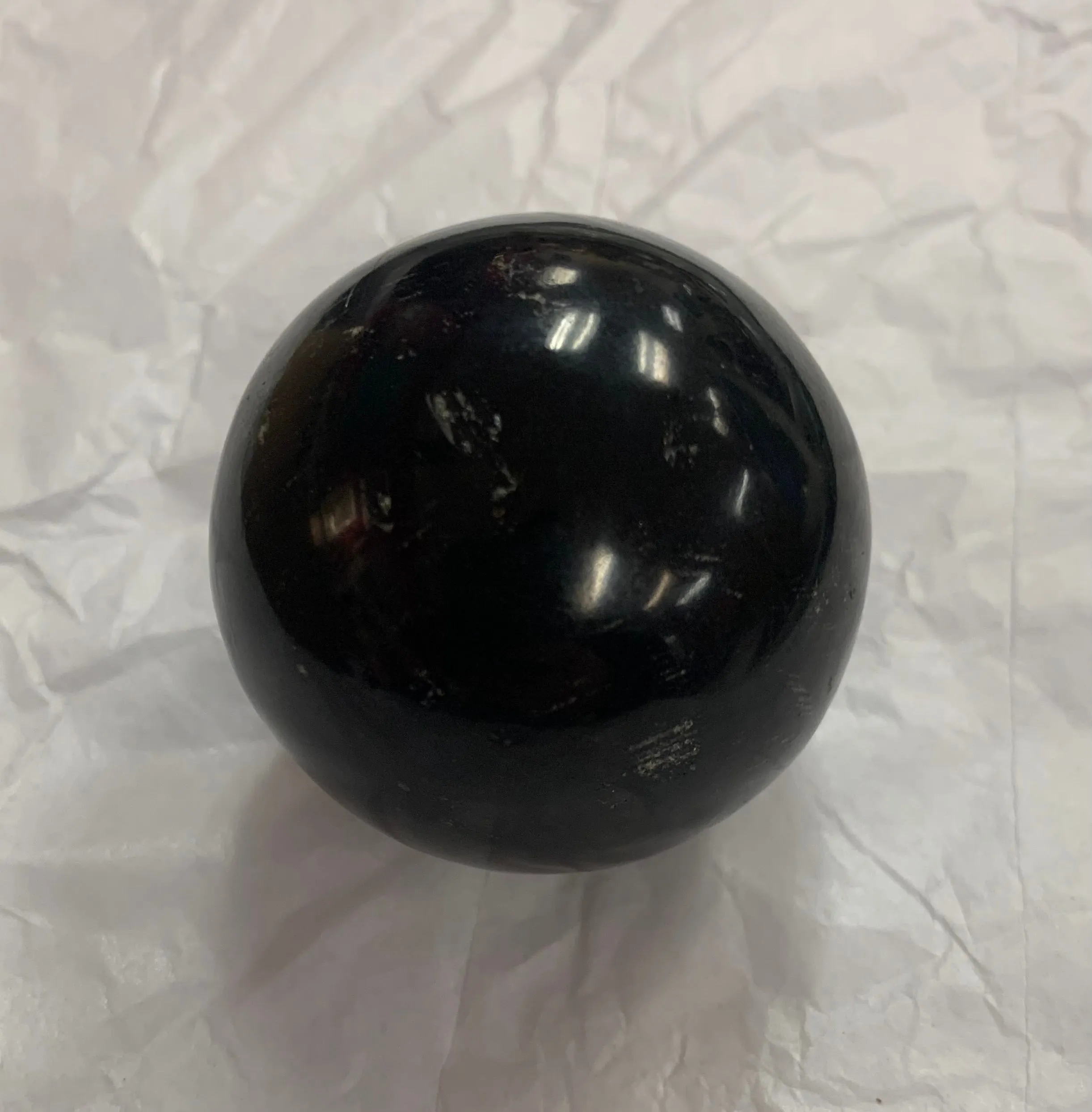 Black Tourmaline Sphere 2"