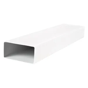 Blauberg Flat Plastic Ducting 220x90mm - 1.5m long
