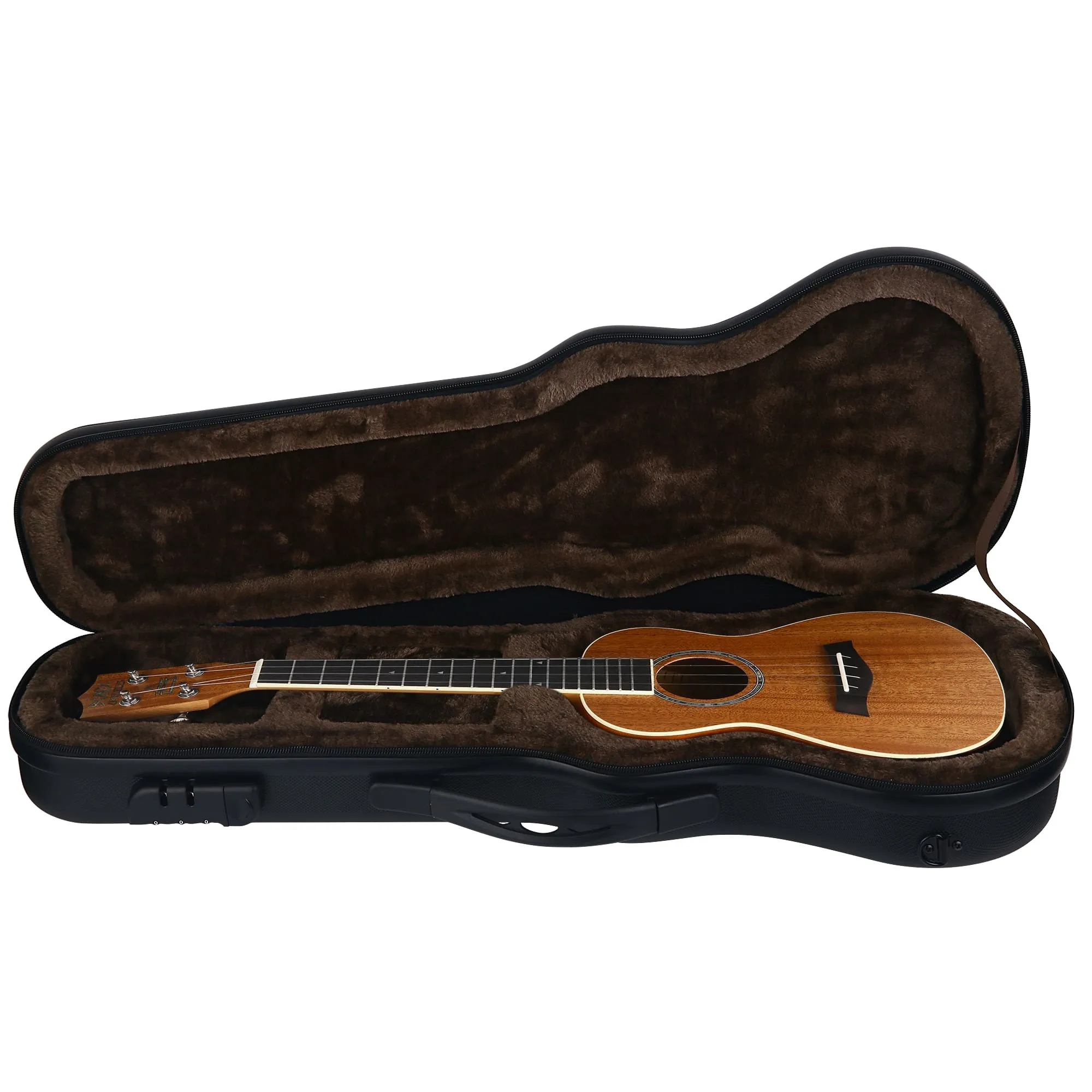 Bondi Shock-Rock Concert Ukulele Hardcase - Black