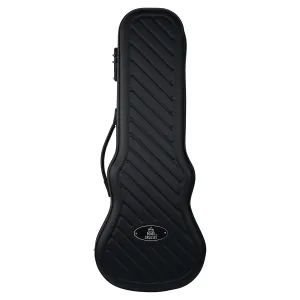 Bondi Shock-Rock Concert Ukulele Hardcase - Black