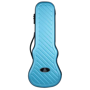 Bondi Shock-Rock Soprano Ukulele Hard Case - Blue