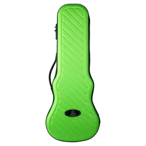 Bondi Shock-Rock Tenor Ukulele Hard Case- Green