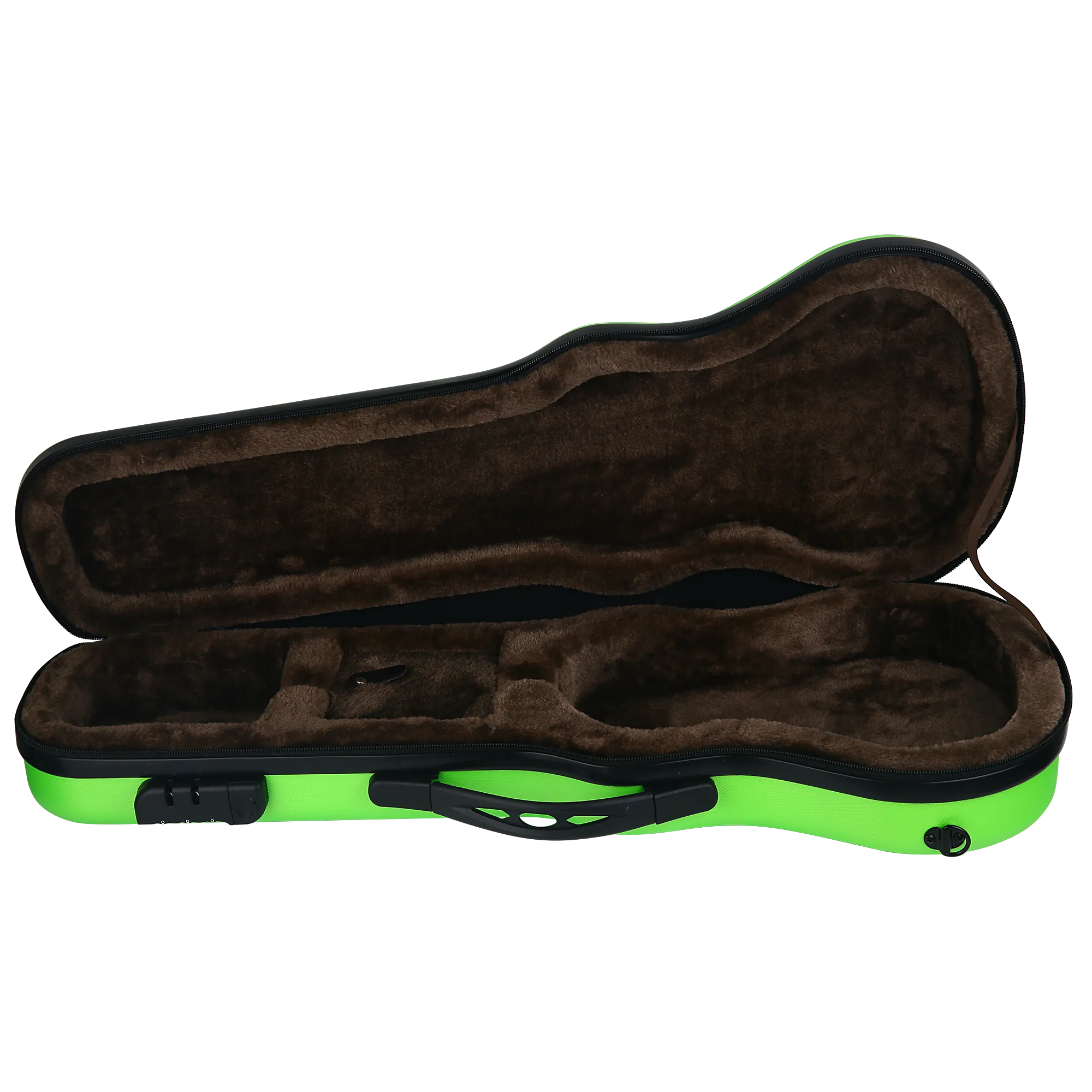 Bondi Shock-Rock Tenor Ukulele Hard Case- Green