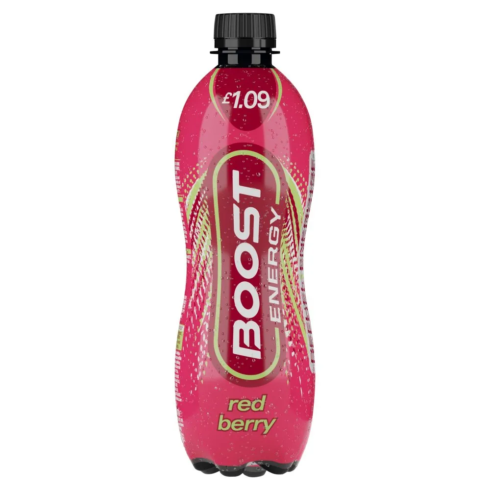 Boost Energy Red Berry PMP 500ml (Case of 12)