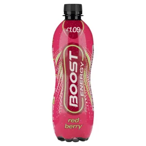 Boost Energy Red Berry PMP 500ml (Case of 12)