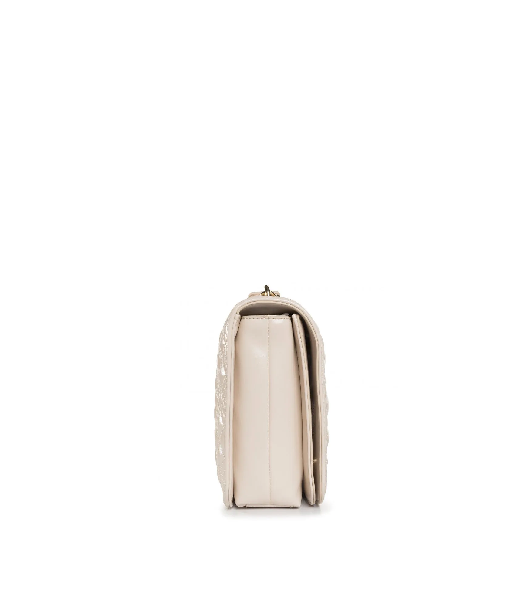 Borsa Quilted Nappa Pu - Avorio