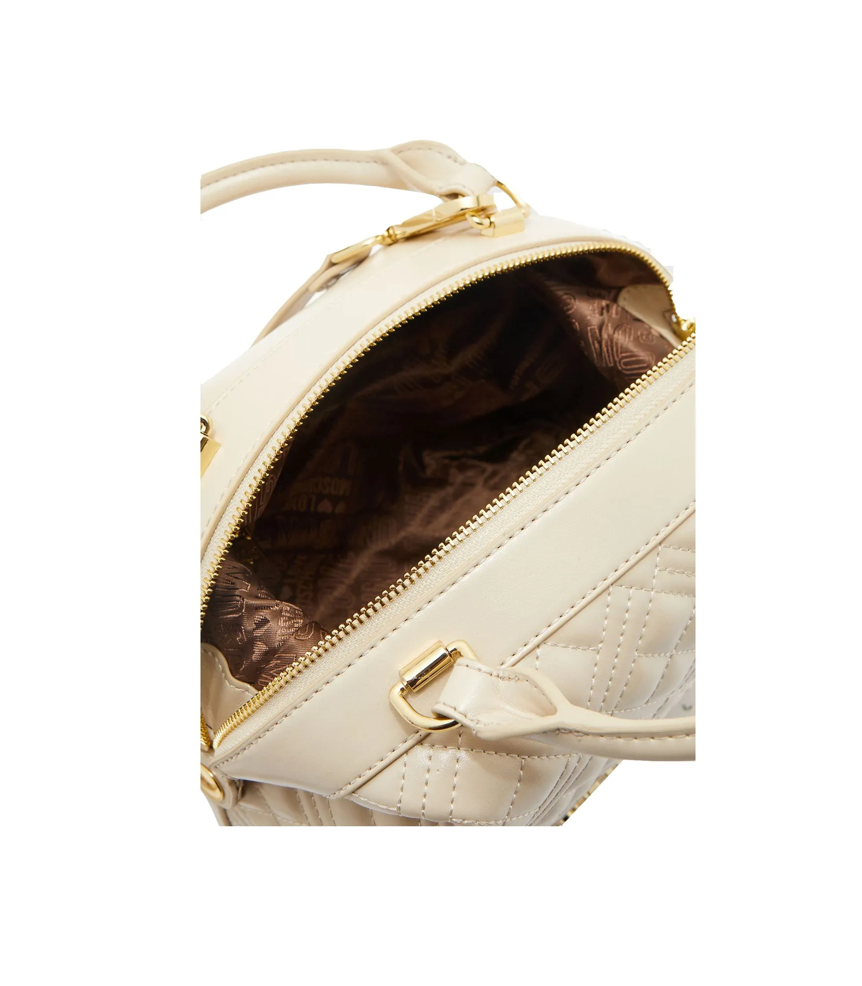 Borsa Quilted Nappa   Pu - Bianco