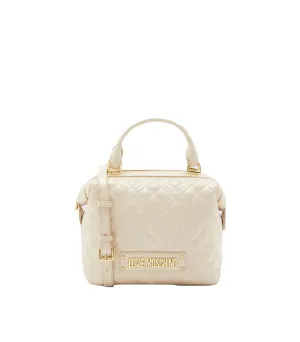 Borsa Quilted Nappa   Pu - Bianco
