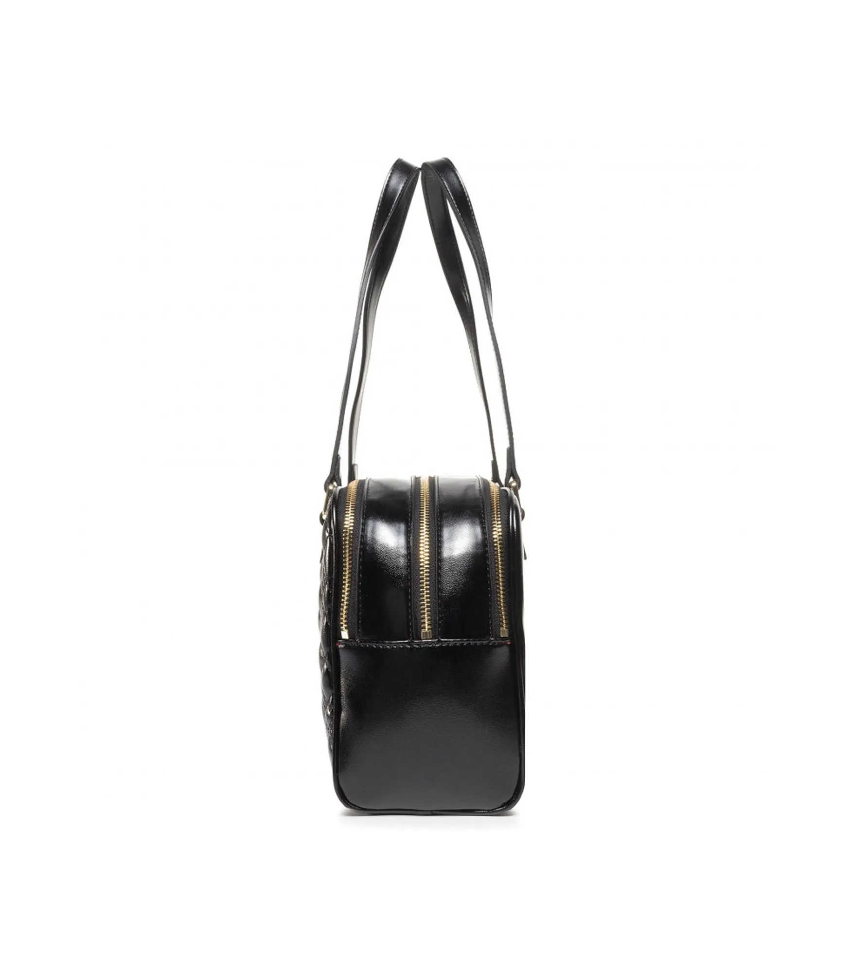 Borsa Quilted Nappa Pu - Nero