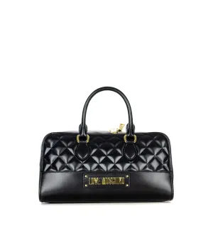 Borsa Quilted Nappa Pu - Nero
