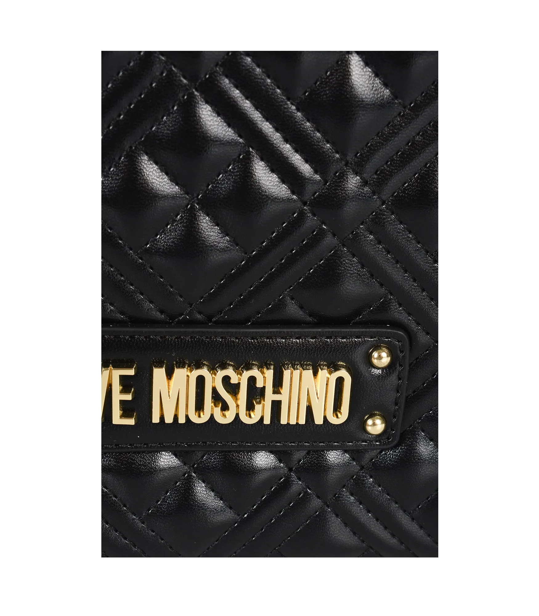 Borsa Quilted Nappa Pu - Nero