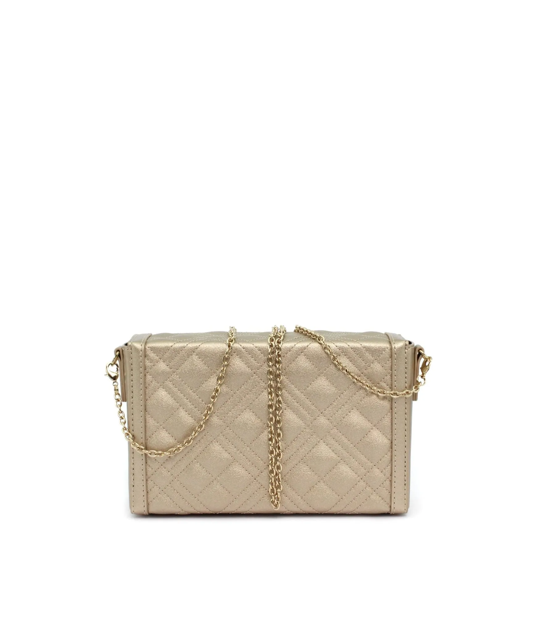 Borsa Quilted Nappa Pu - Oro