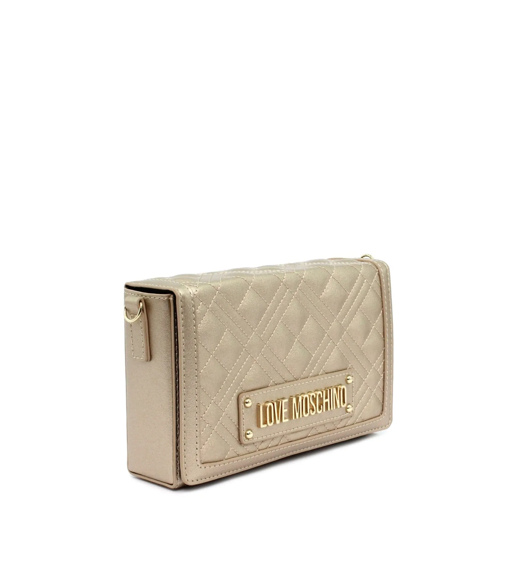 Borsa Quilted Nappa Pu - Oro