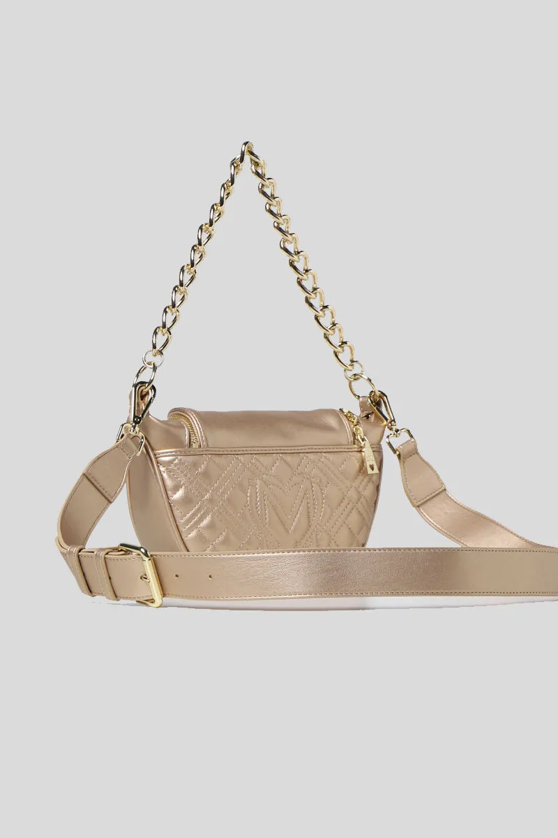 Borsa Quilted Pu - Oro