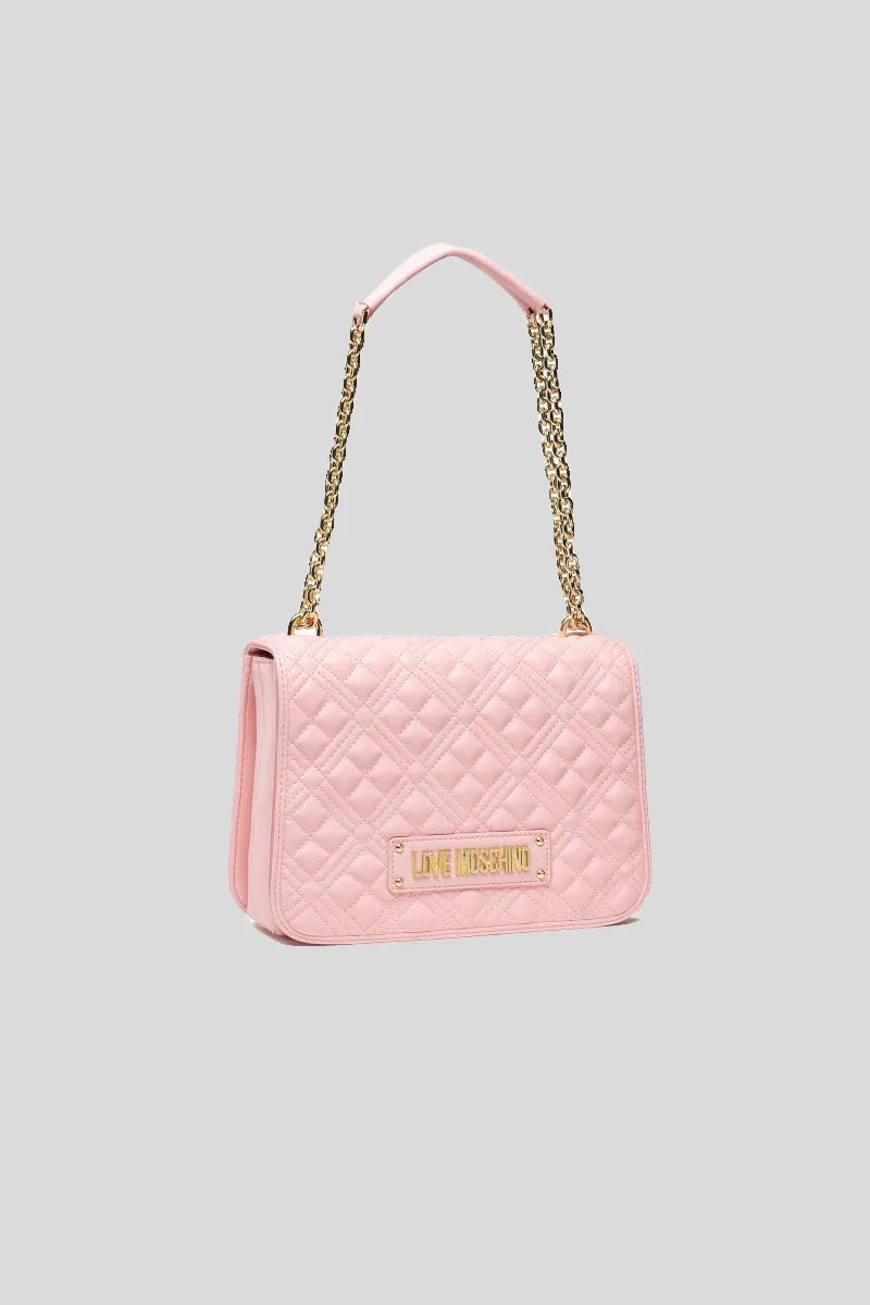Borsa Quilted Pu - Rosa