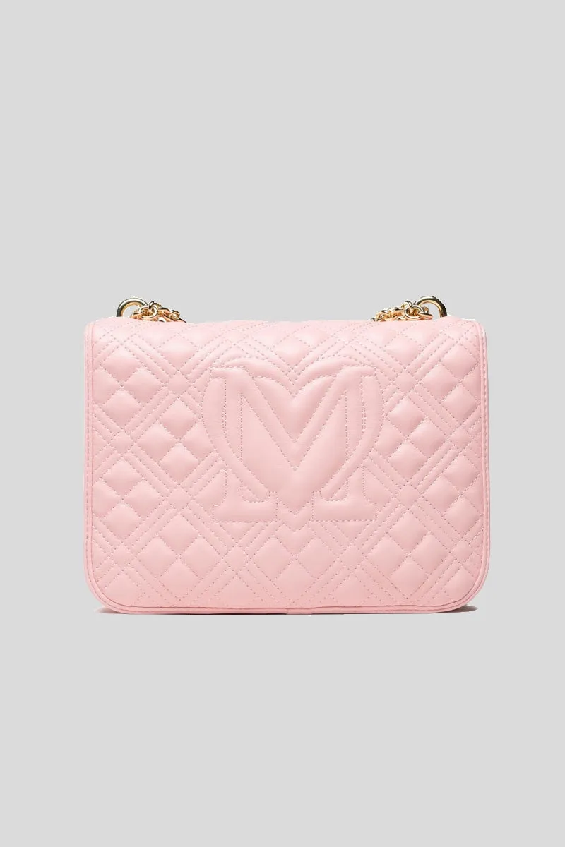 Borsa Quilted Pu - Rosa