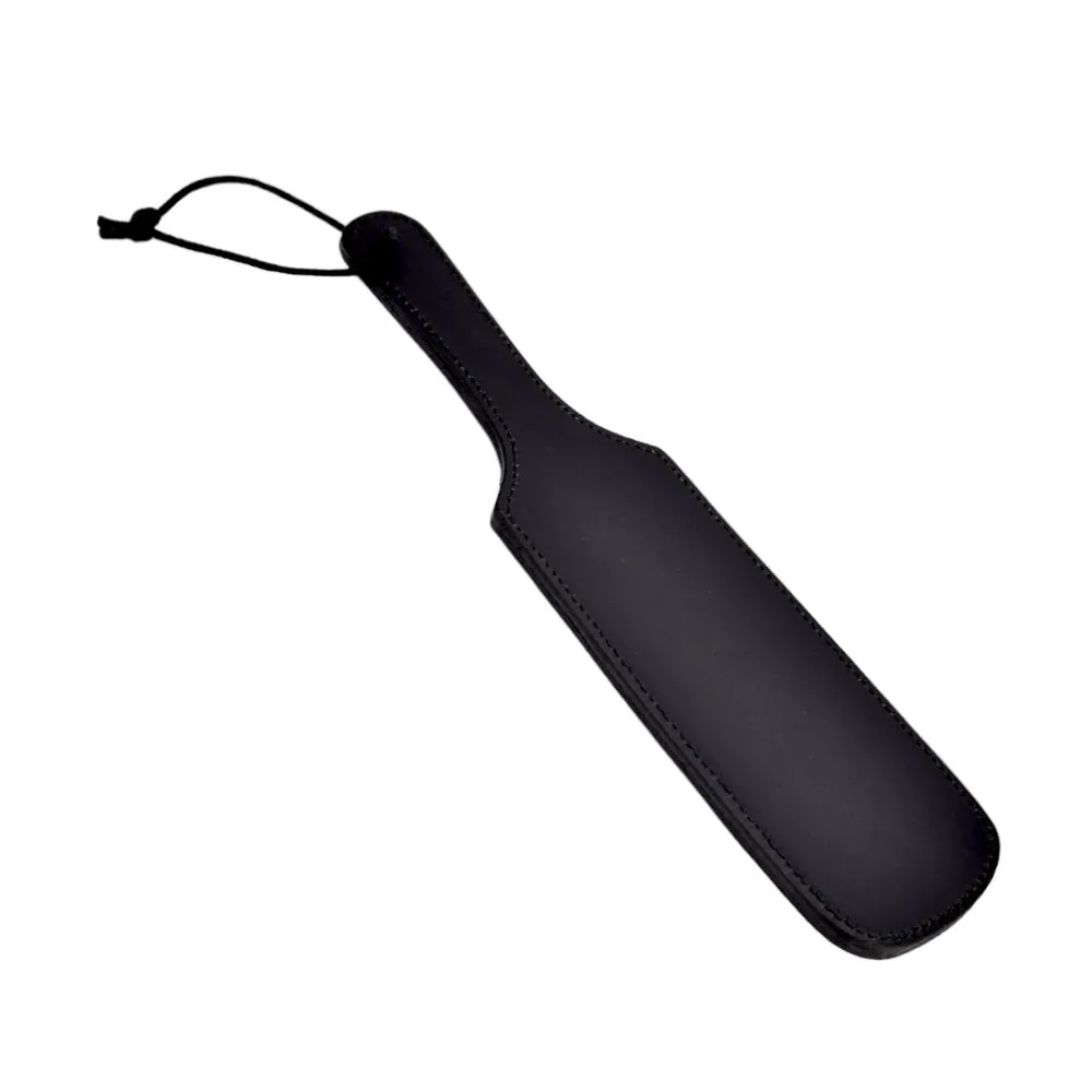 BOUND Leather Paddle with Secure Wrist Wrap for Kinky Fun