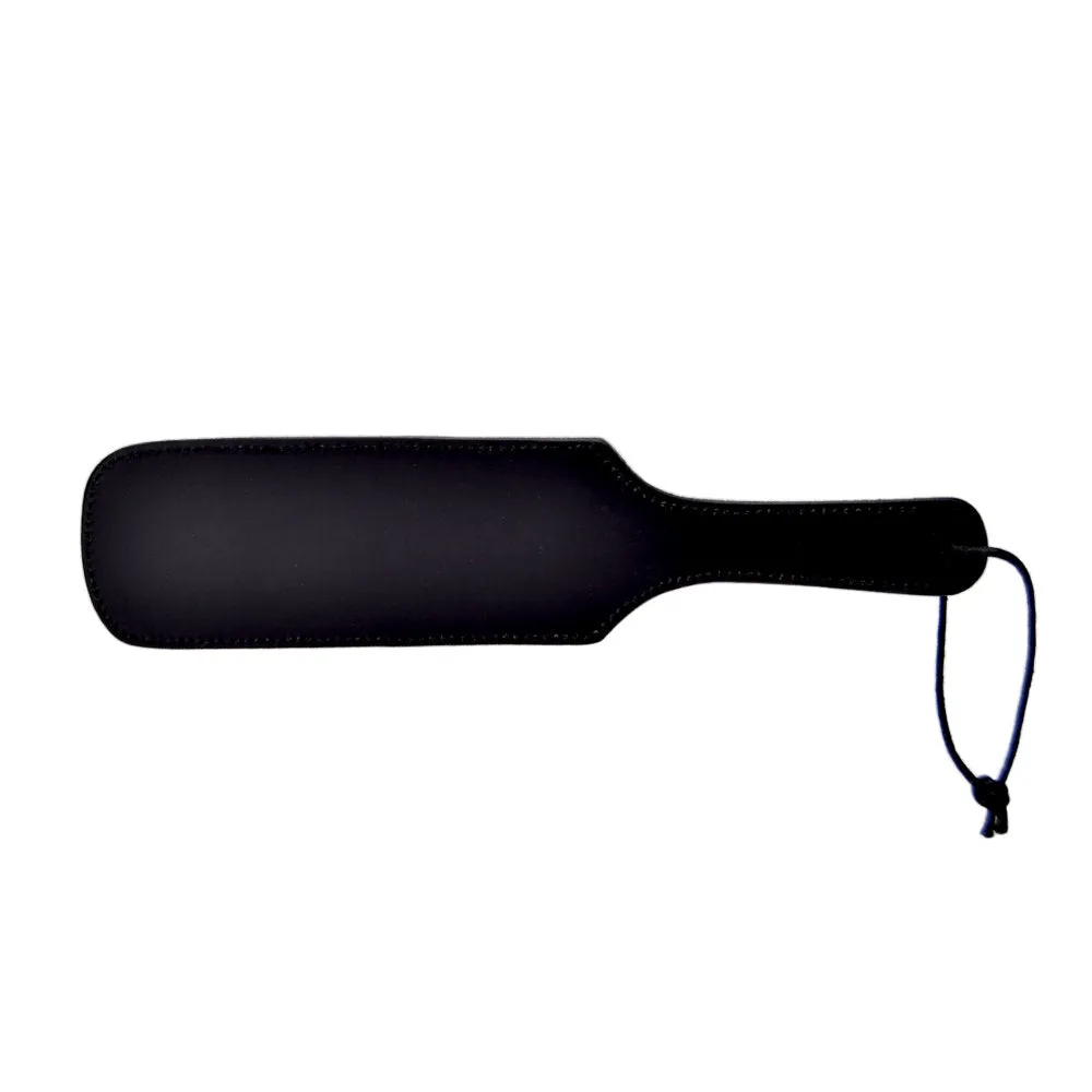 BOUND Leather Paddle with Secure Wrist Wrap for Kinky Fun