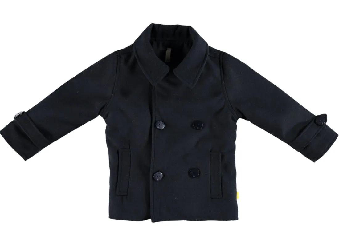 Boys Navy Blue Coat