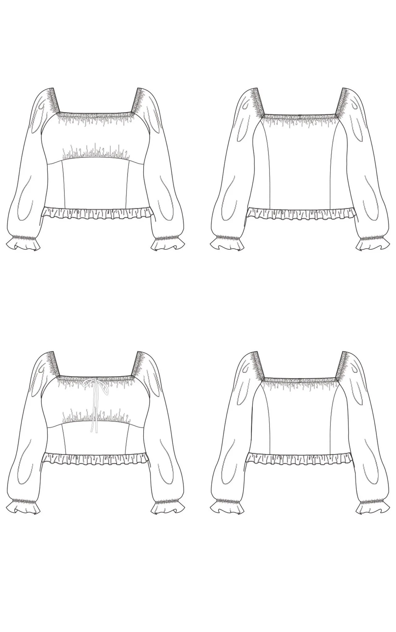 Briarwood Top PDF pattern