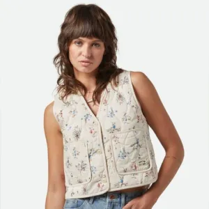 Brixton Field Floral Quilted Vest