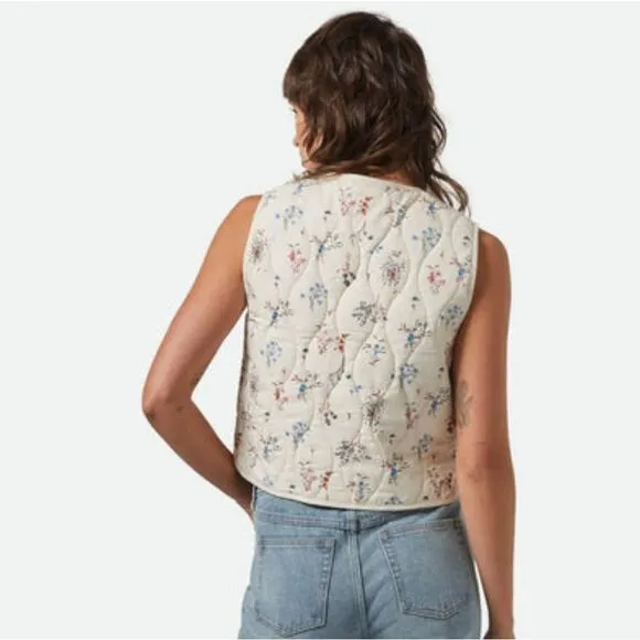 Brixton Field Floral Quilted Vest