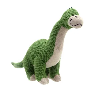 Brontosaurus Dinosaur Knitted Toy - Medium