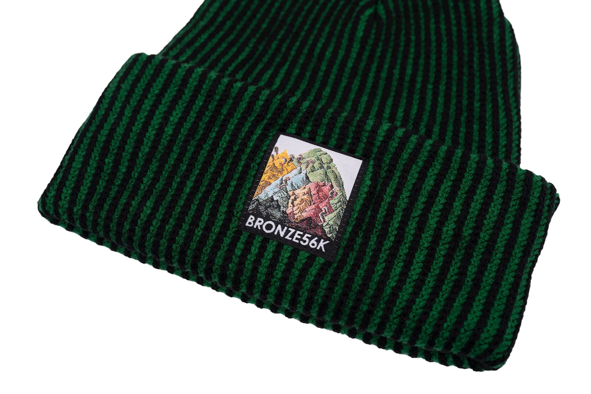 Bronze 56k Mountain Beanie - Green