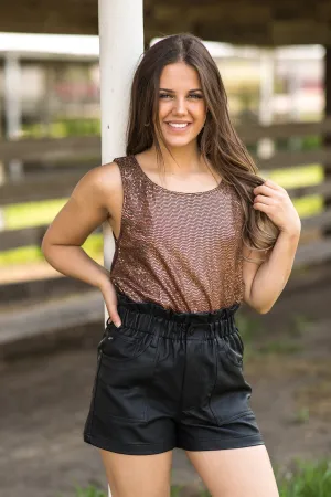 Bronze Shimmery Tank