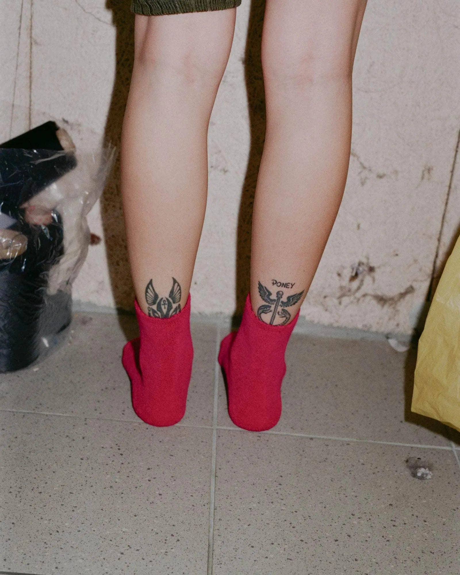 Buckle Overankle Socks