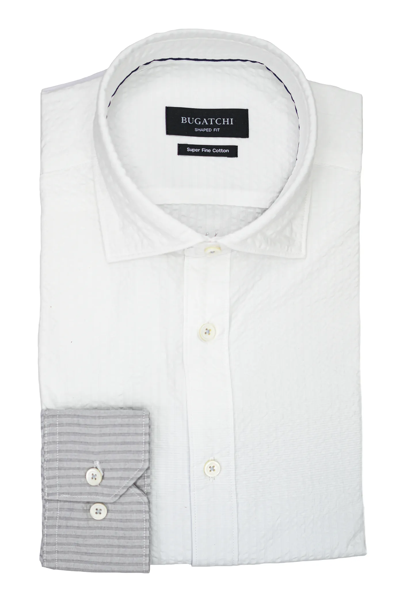 Bugatchi OoohCotton Stretch Gradient Shirt