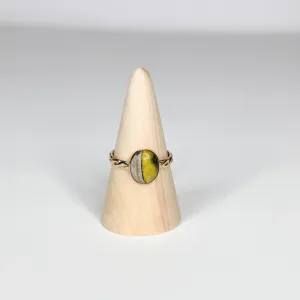 Bumble Bee Jasper 14K Gold Filled | Size 9.5