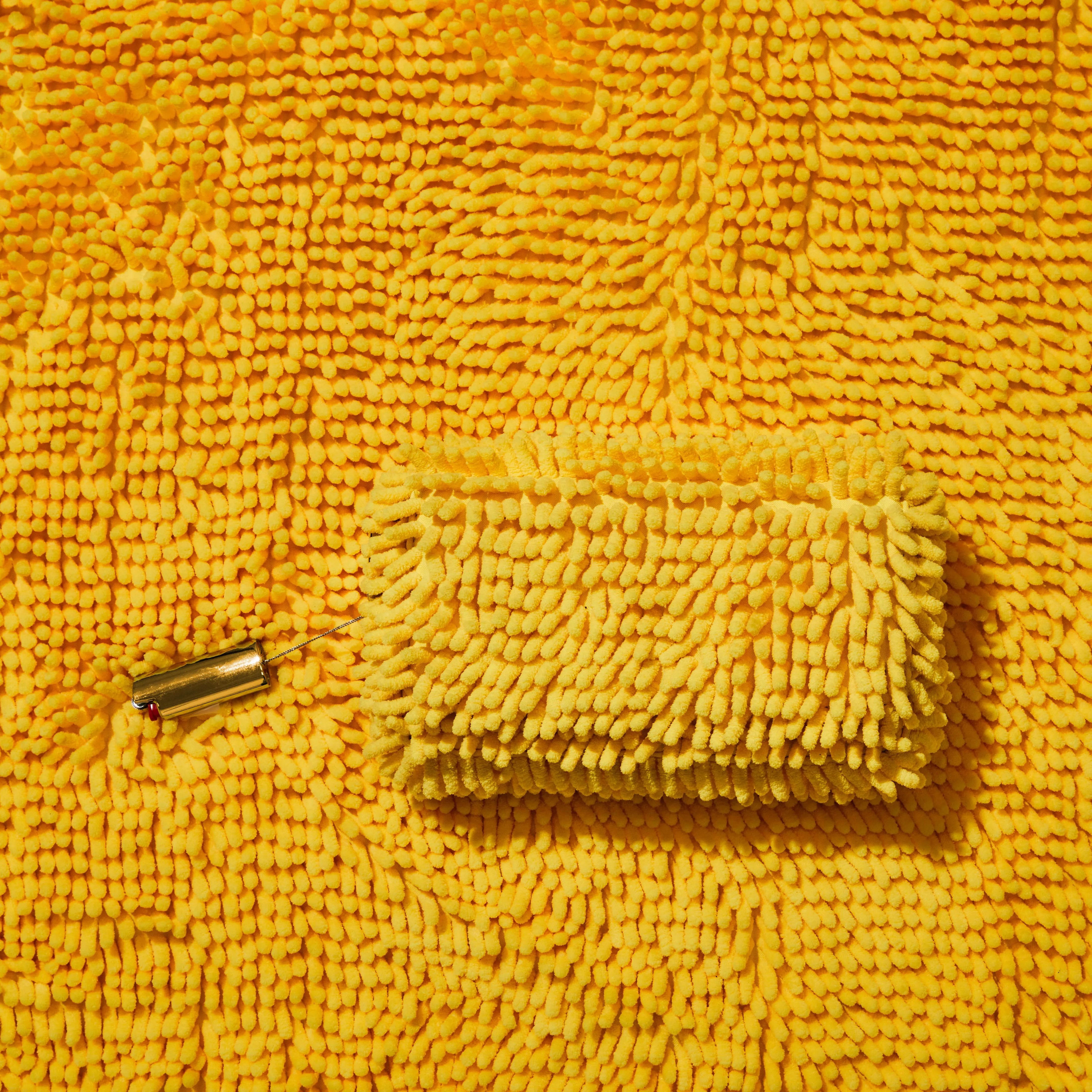 Burn Clutch in Yellow Mop