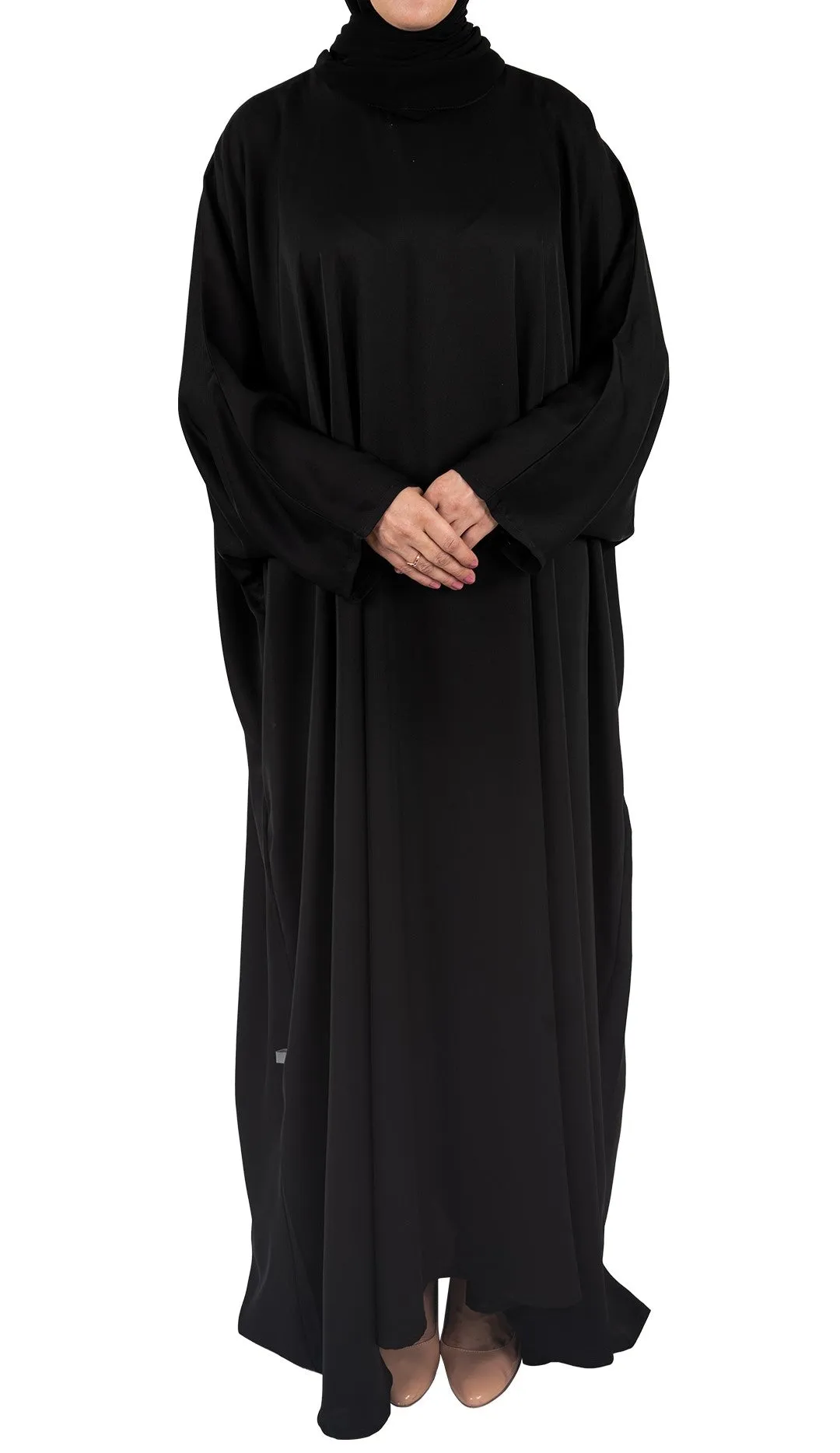 Butterfly Abaya - Black
