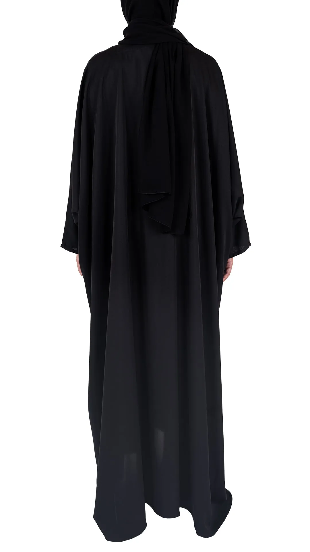 Butterfly Abaya - Black