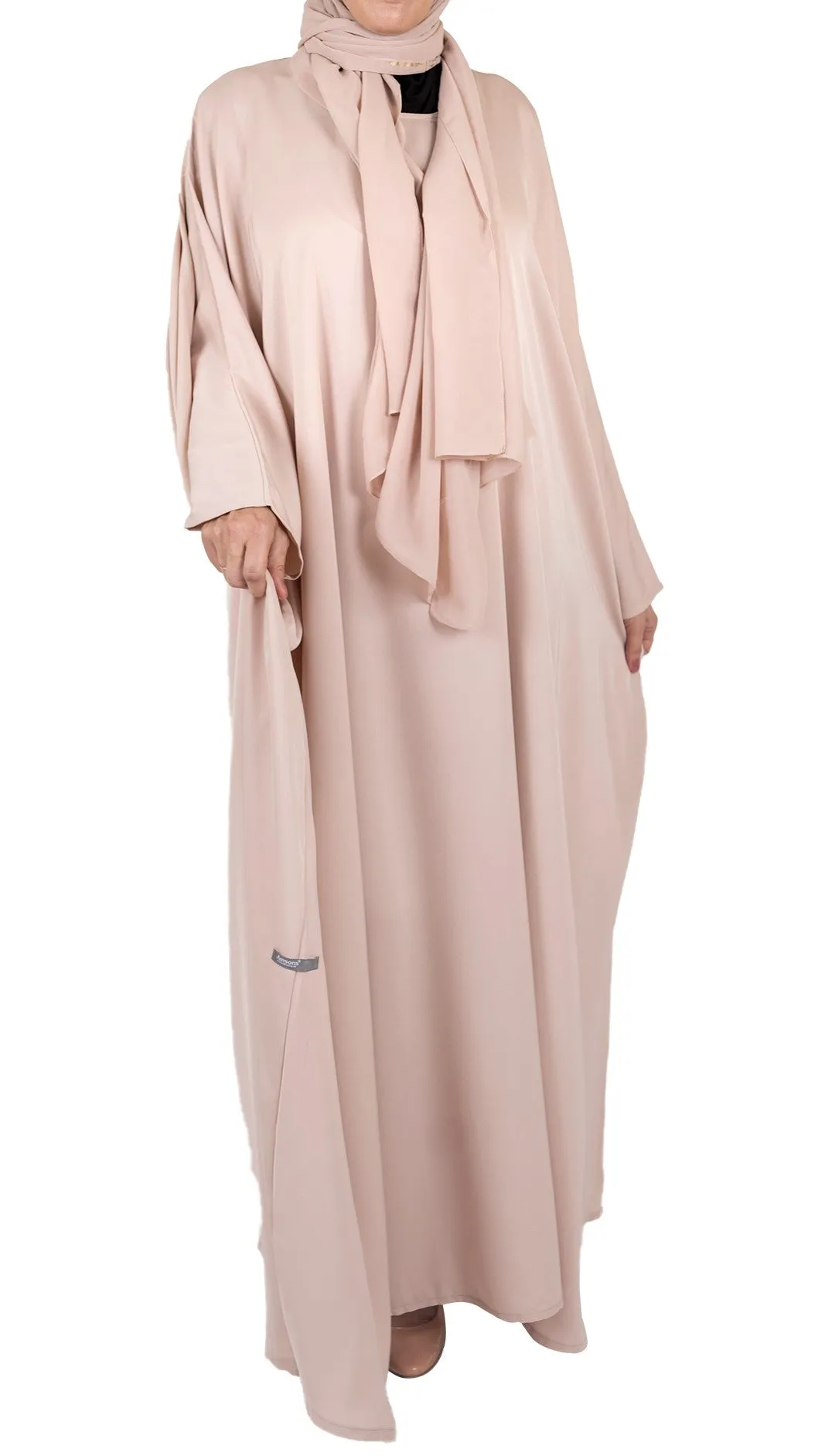 Butterfly Abaya - Blush Pink