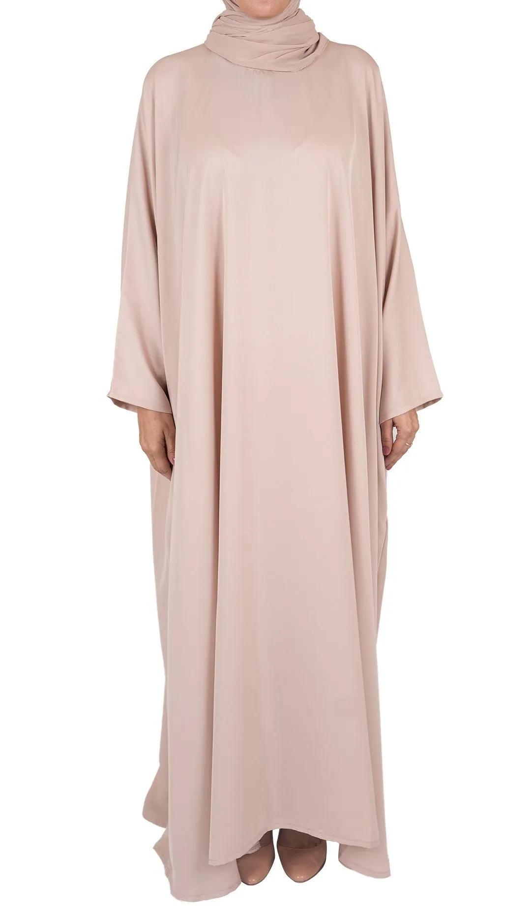 Butterfly Abaya - Blush Pink